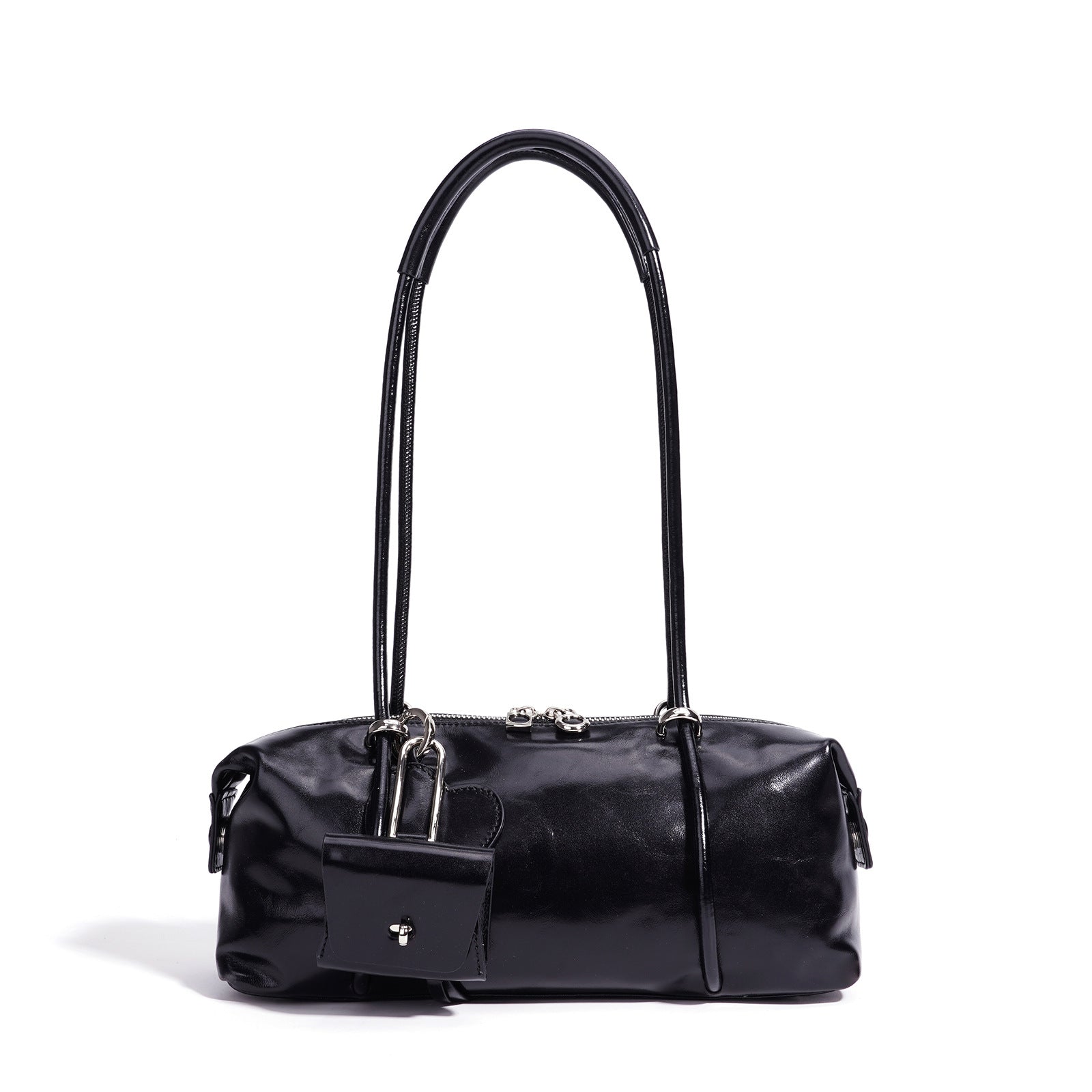   Genuine Leather Tote And Shoulder Bag Summery High-end, Large Capacity Perfect For Commuting