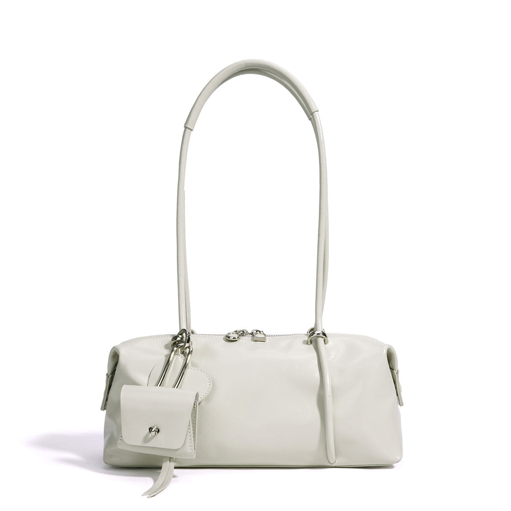  Genuine Leather Tote And Shoulder Bag Summery High-end, Large Capacity Perfect For Commuting 432