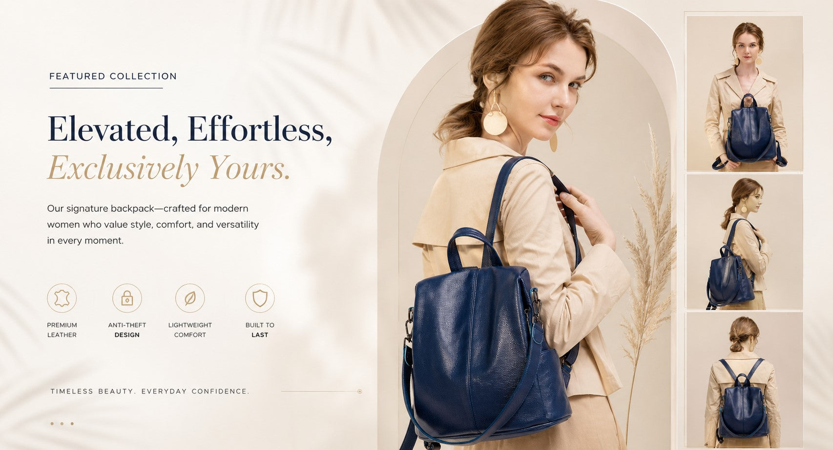 Featured Collection – Elegant Women's Leather Tote Bags, Crossbody Bags and Clutches in Canada – Shop AETHEL