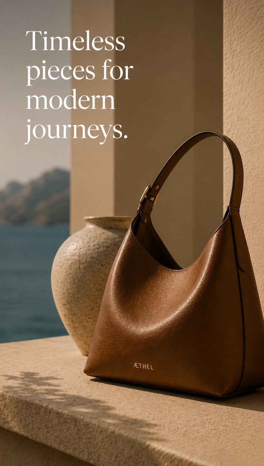 AETHEL Women's Leather Tote Bags, Crossbody Bags and Clutches in Canada – Elegant Minimalist Style for Modern Women