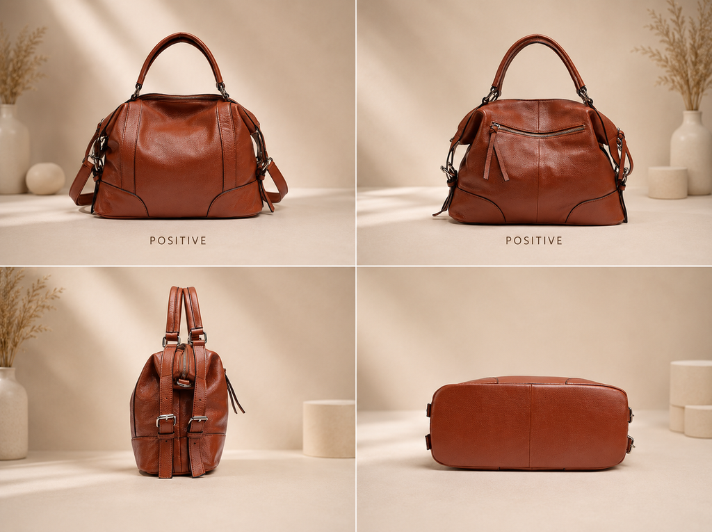 interior lining and compartments of Siena signature shoulder bag
